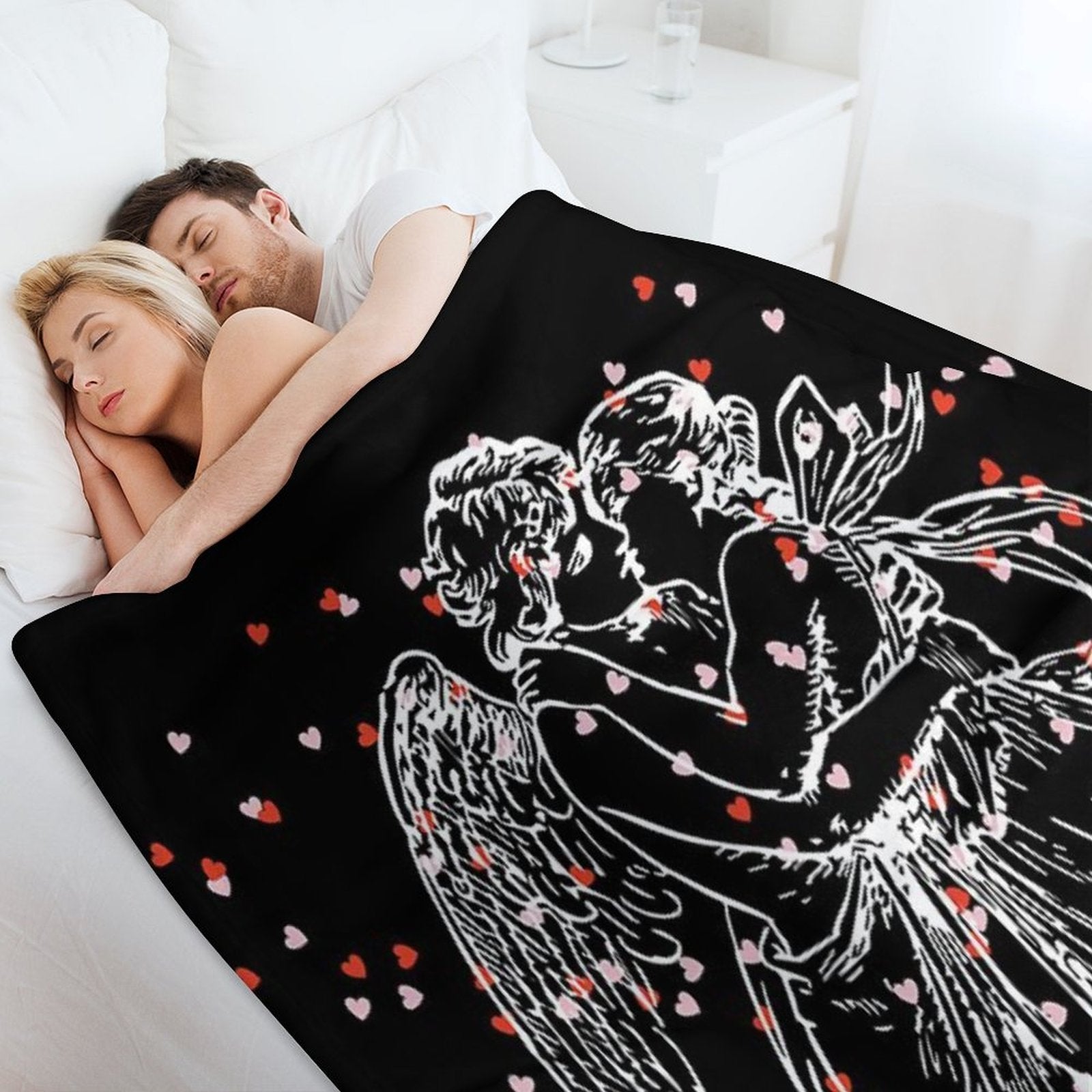 Cupid And Psyche Lightweight Throw Blanket