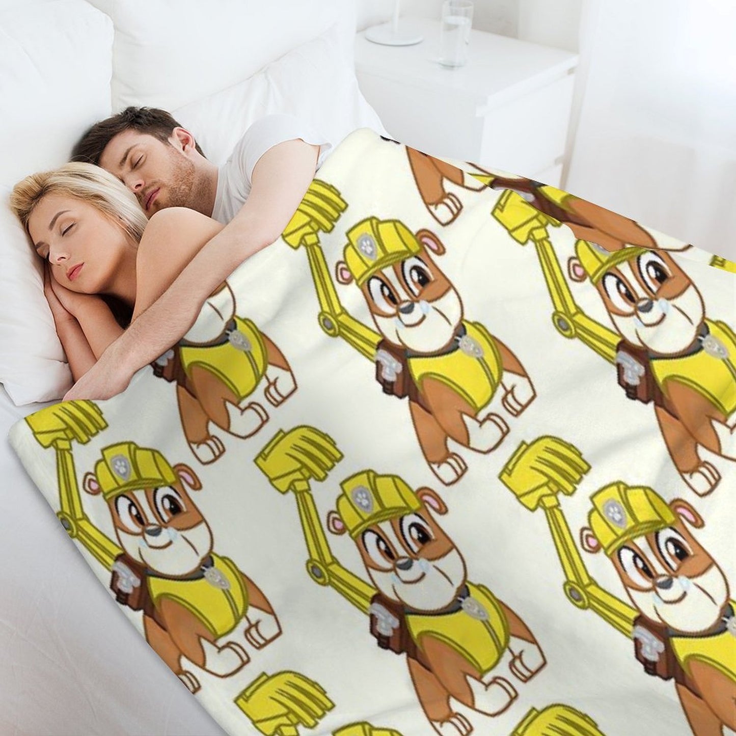 PAW Patrol Rubble Premium Throw Blanket