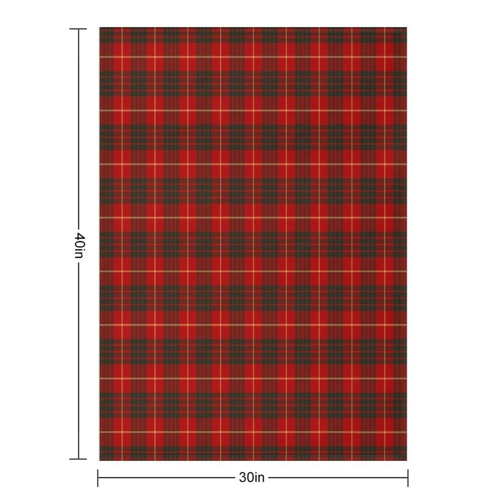 Clan Cameron Tartan Quick-dry Throw Blanket