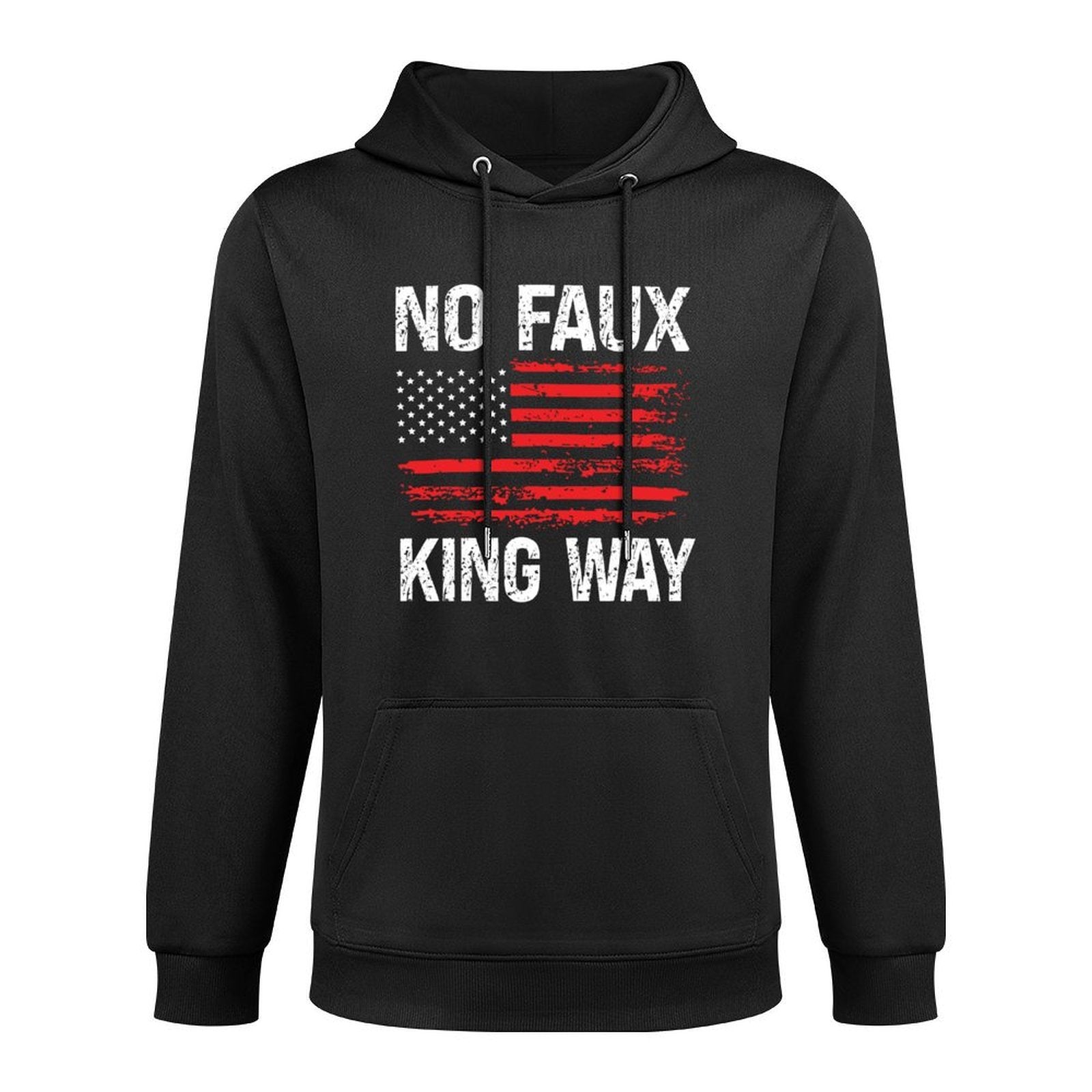 No Faux King Way 86 47 Resist Unisex Design Hoodie