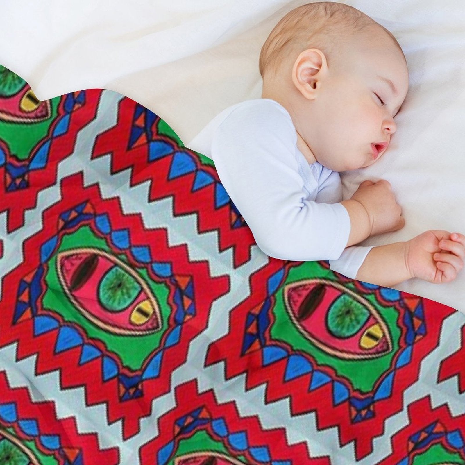 A Story of Looks Compact Throw Blanket