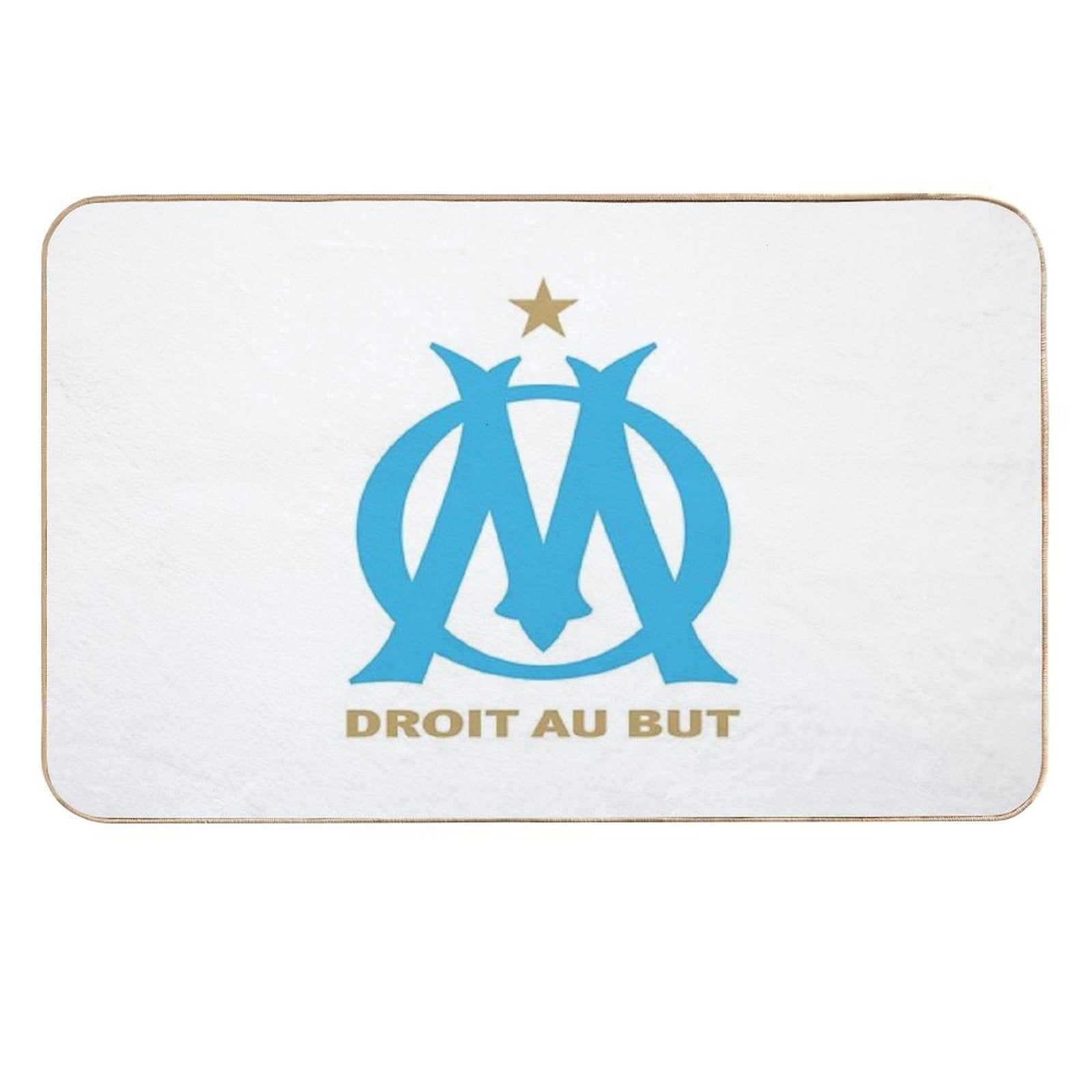 OLYPIC OF MARSEILLE.  Easy Maintenance Bath Mat