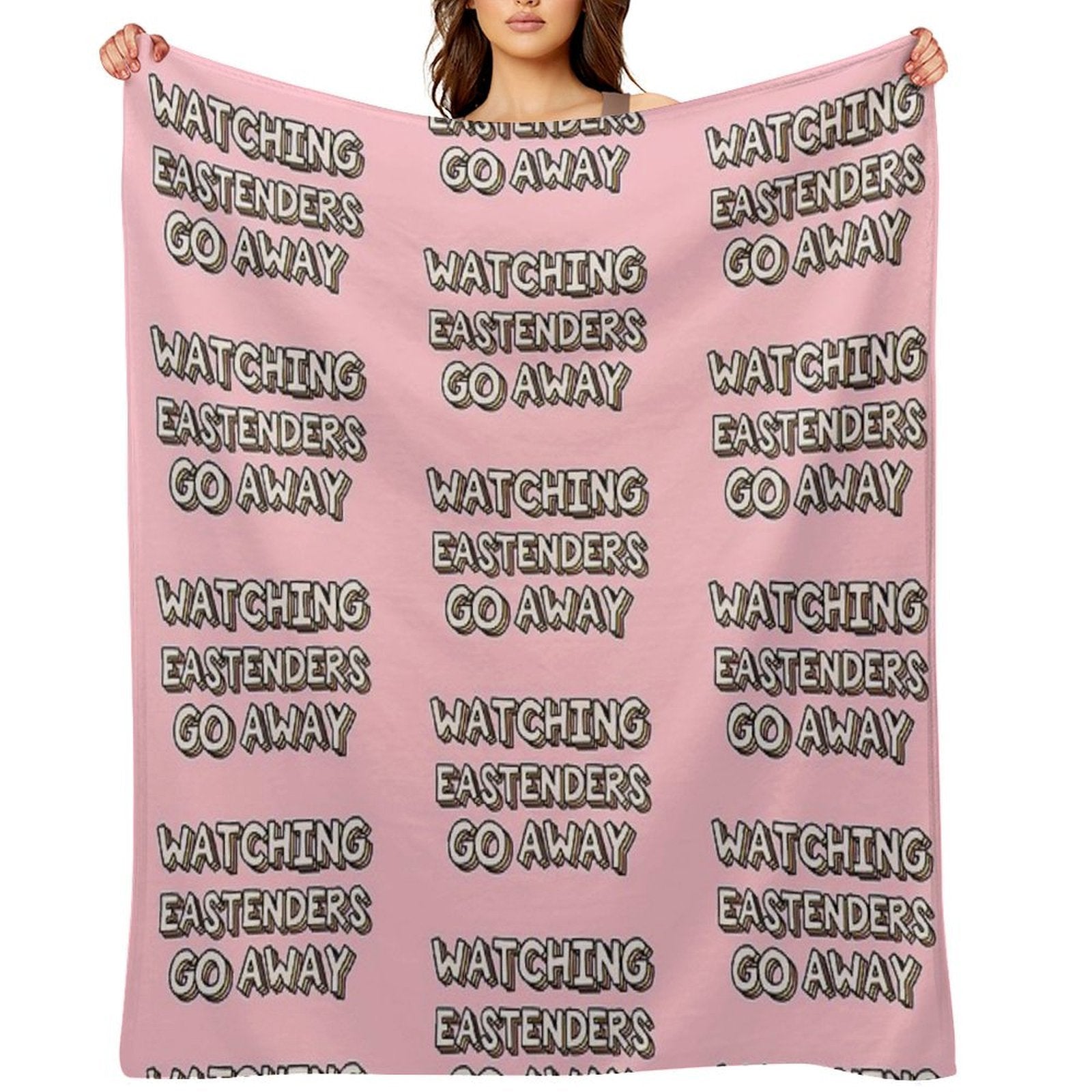 Watching Eastenders Go Away Gift-ready Throw Blanket