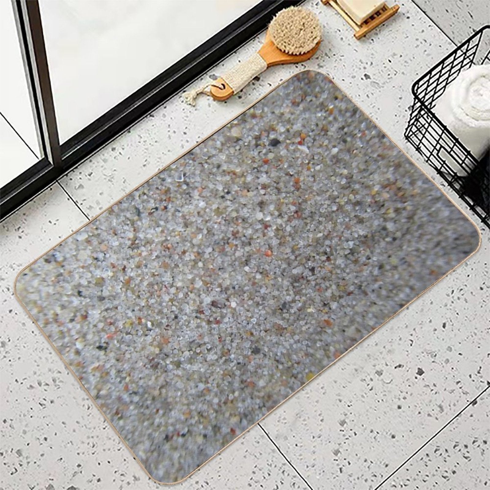 Sand on The Beach Durable Bath Mat