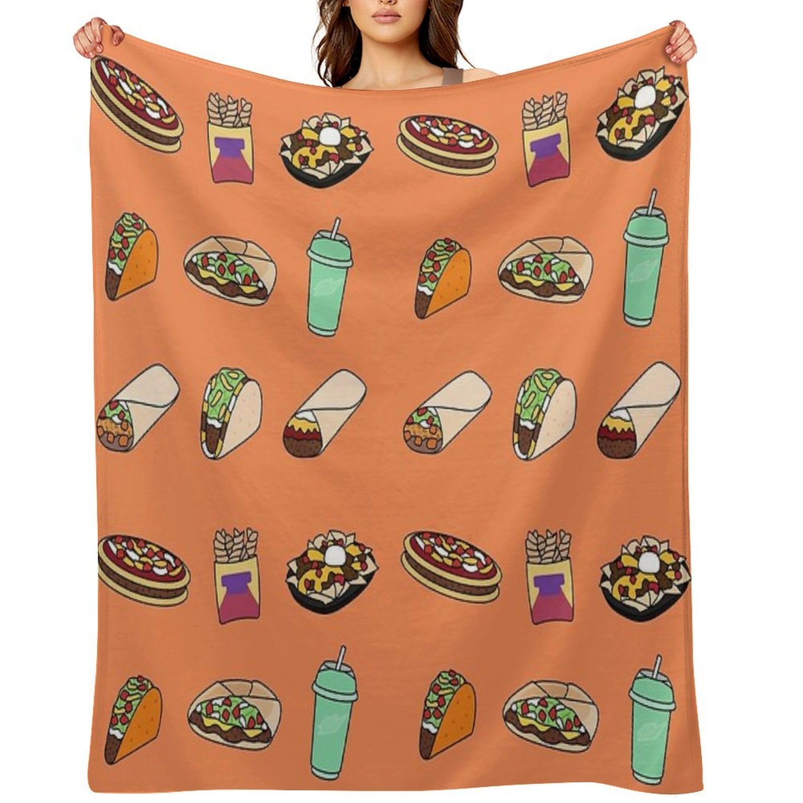 Taco Bell Gift-ready Throw Blanket