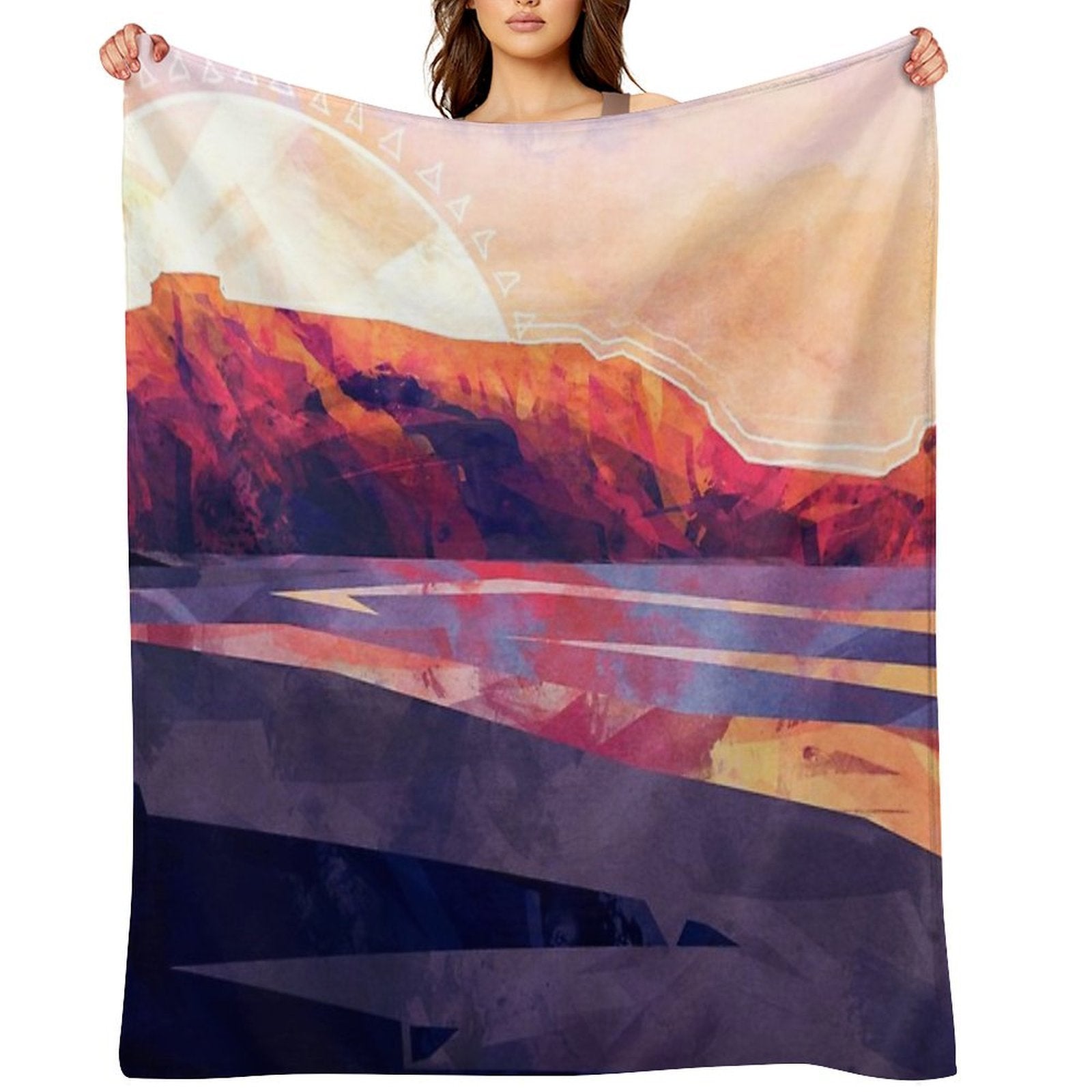 Table Mountain Lightweight Throw Blanket