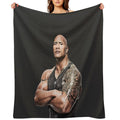CAN YOU SMELL WHAT THE ROCK IS COOKING Anti-pilling Throw Blanket
