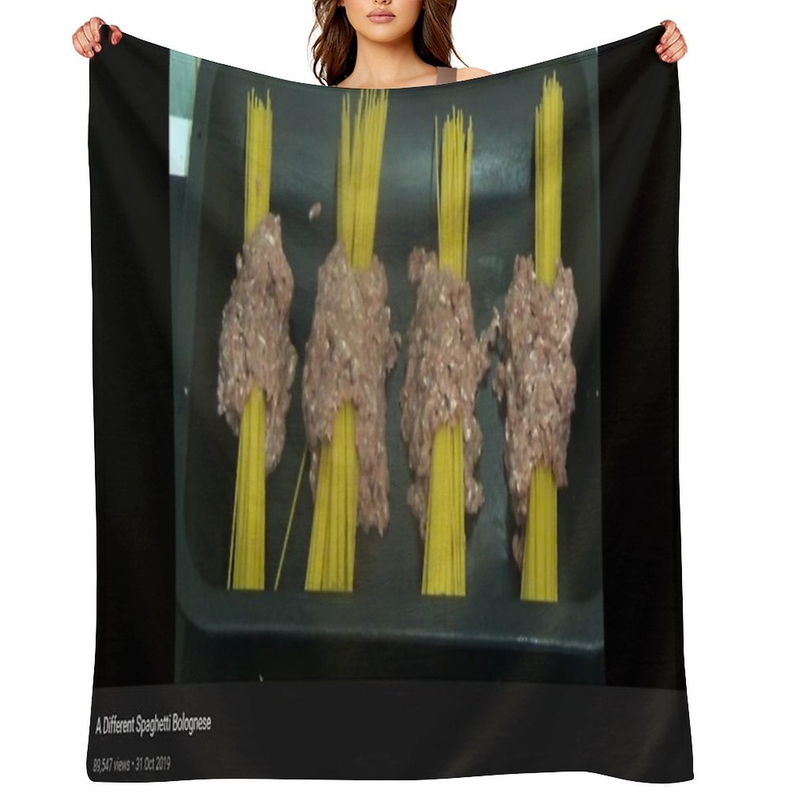 A Different Spaghetti Bolognese - Kay's Cooking Anti-pilling Throw Blanket