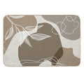 Leafy Lane in Neutral 1  Dirt-Trapping Bath Mat