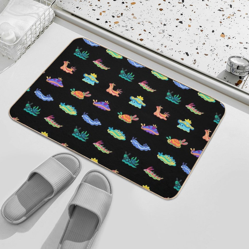 Sea Slug  Fade-Resistant Bath Mat