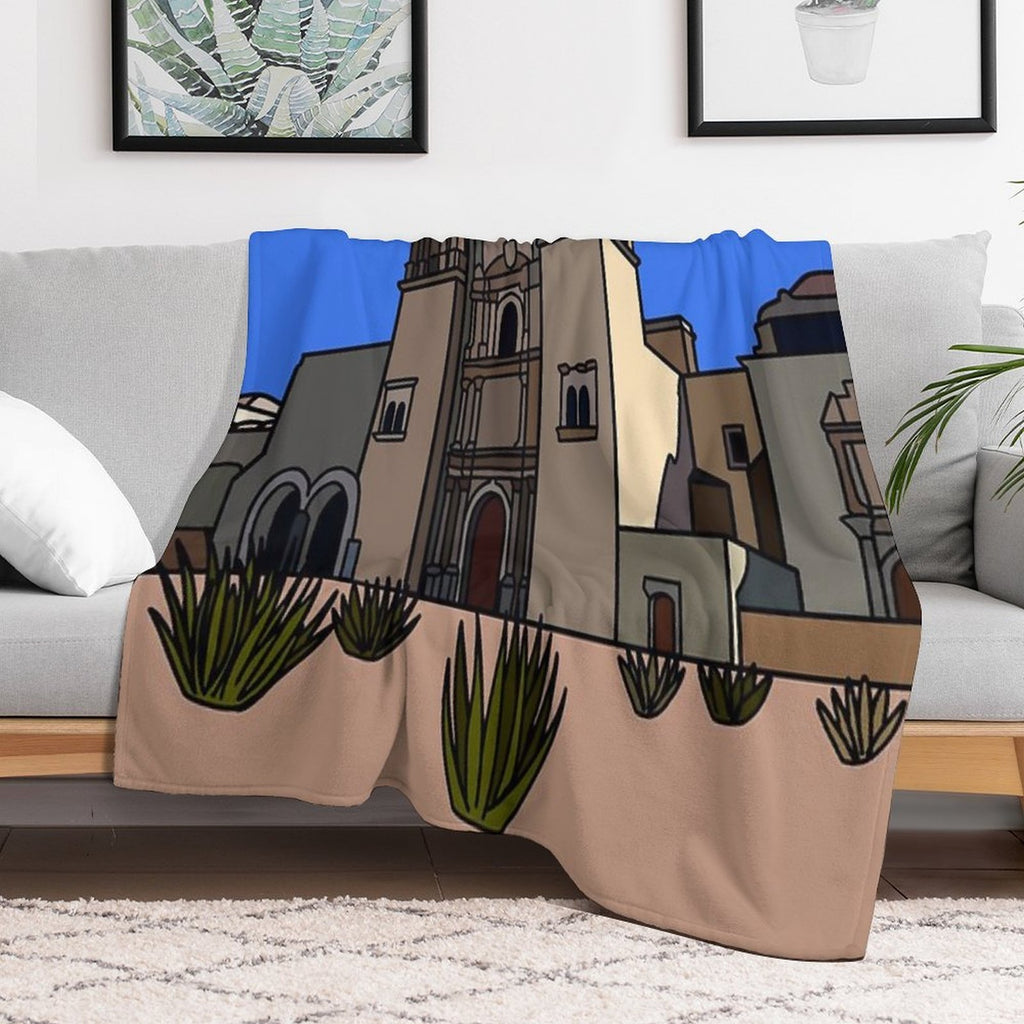 Oaxaca, Mexico Multi-functional Throw Blanket