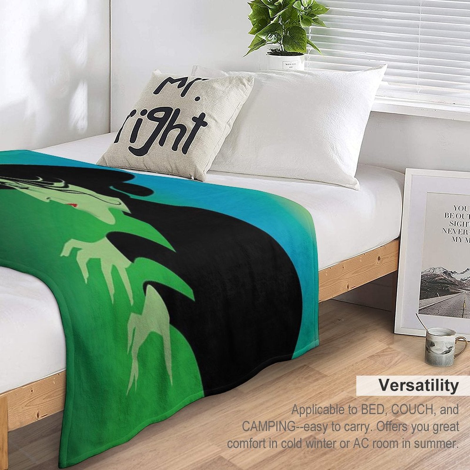 Wicked Witch of The West Gift-ready Throw Blanket