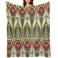 Charles Rennie Mackintosh Design Durable Throw Blanket