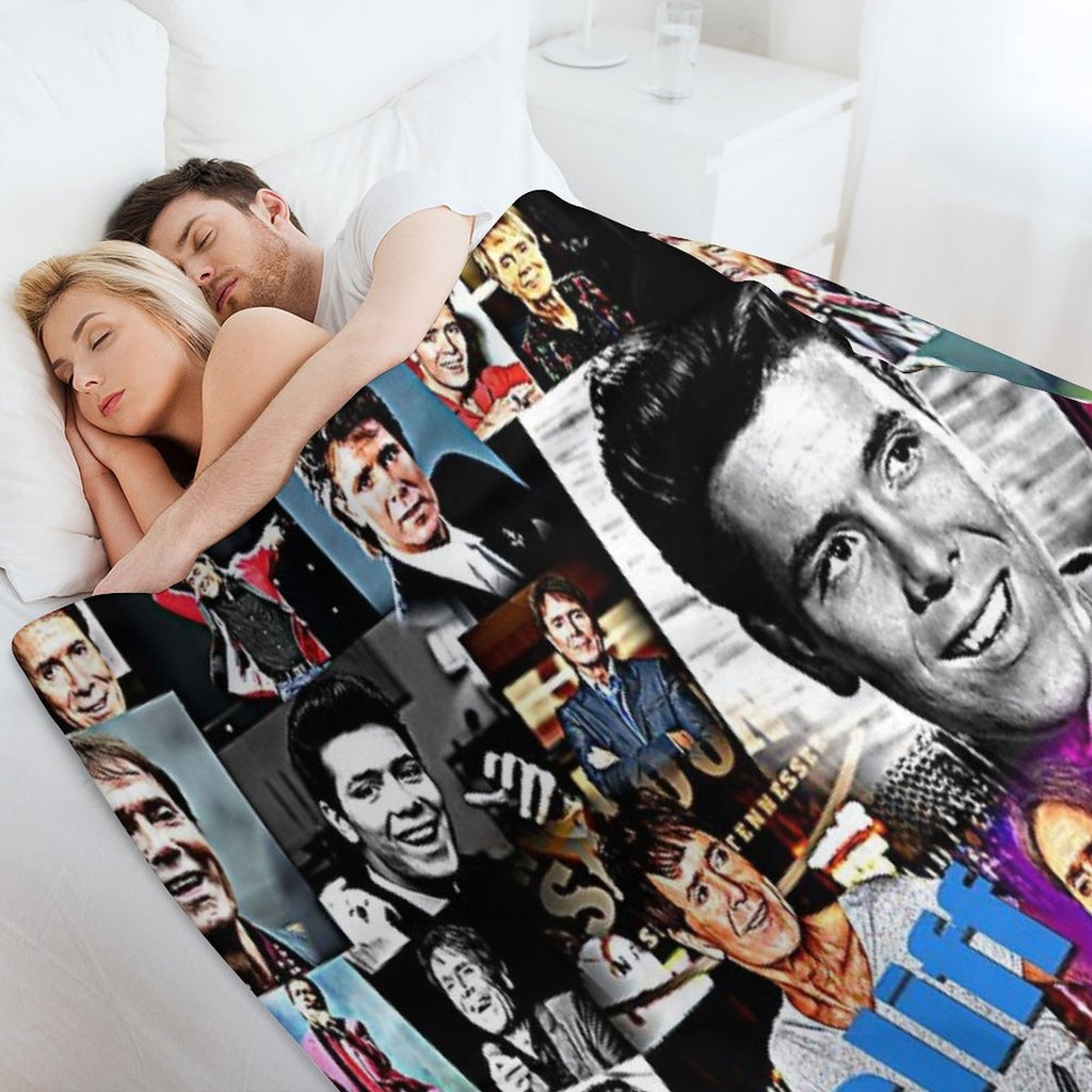 Cliff Richard Lightweight Throw Blanket