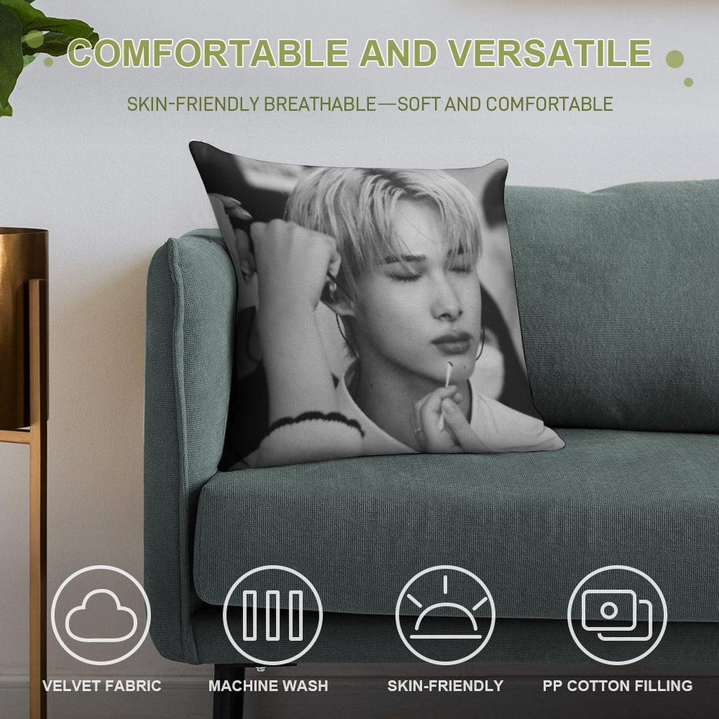 NIKI Soft Easy Maintenance Throw Pillow