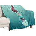 Wish I Could Be Comfort Throw Blanket