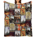 Greatest Albums Sustainable Throw Blanket