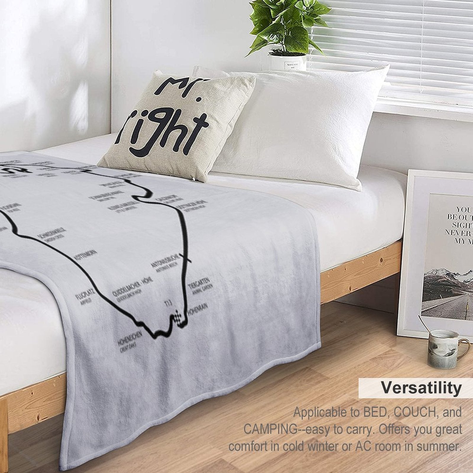 The Nurburgring - Nordschleife Anti-pilling Throw Blanket