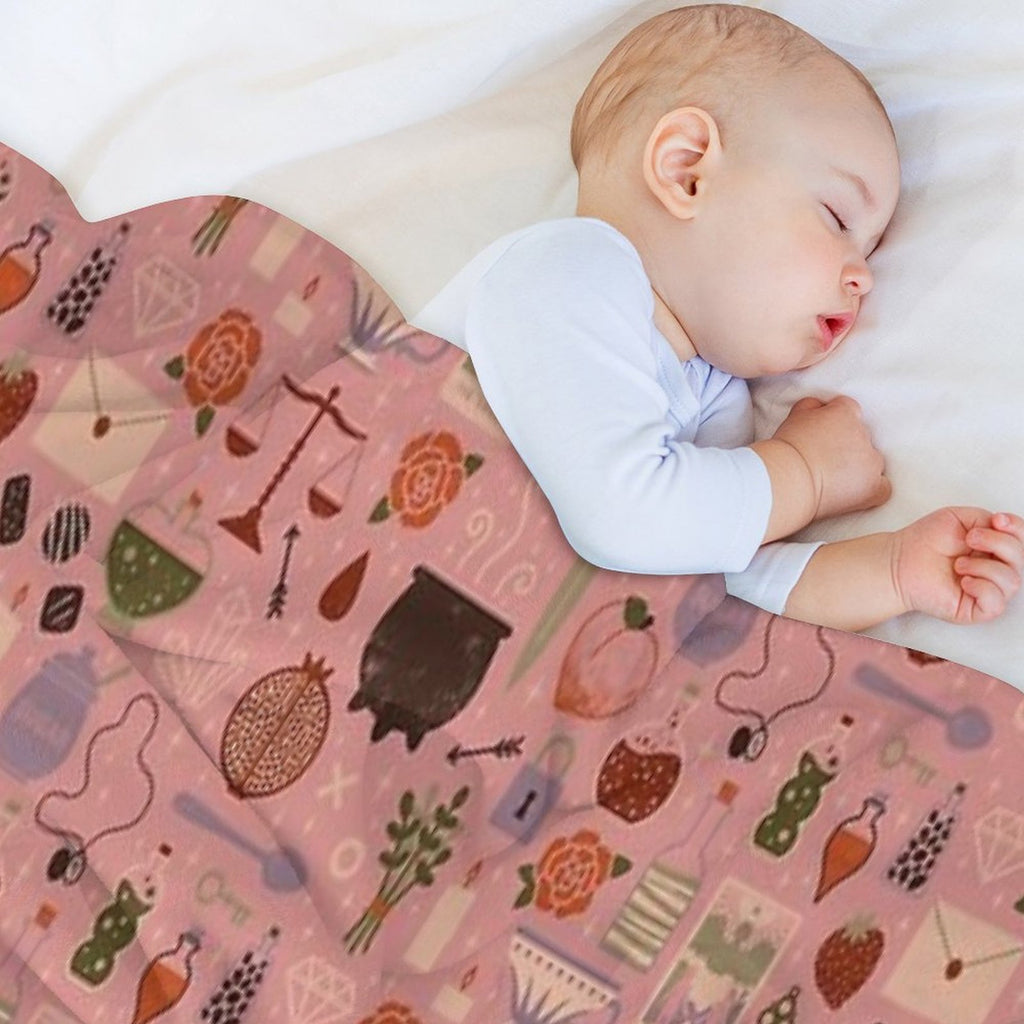 Love Potion Easy Care Throw Blanket