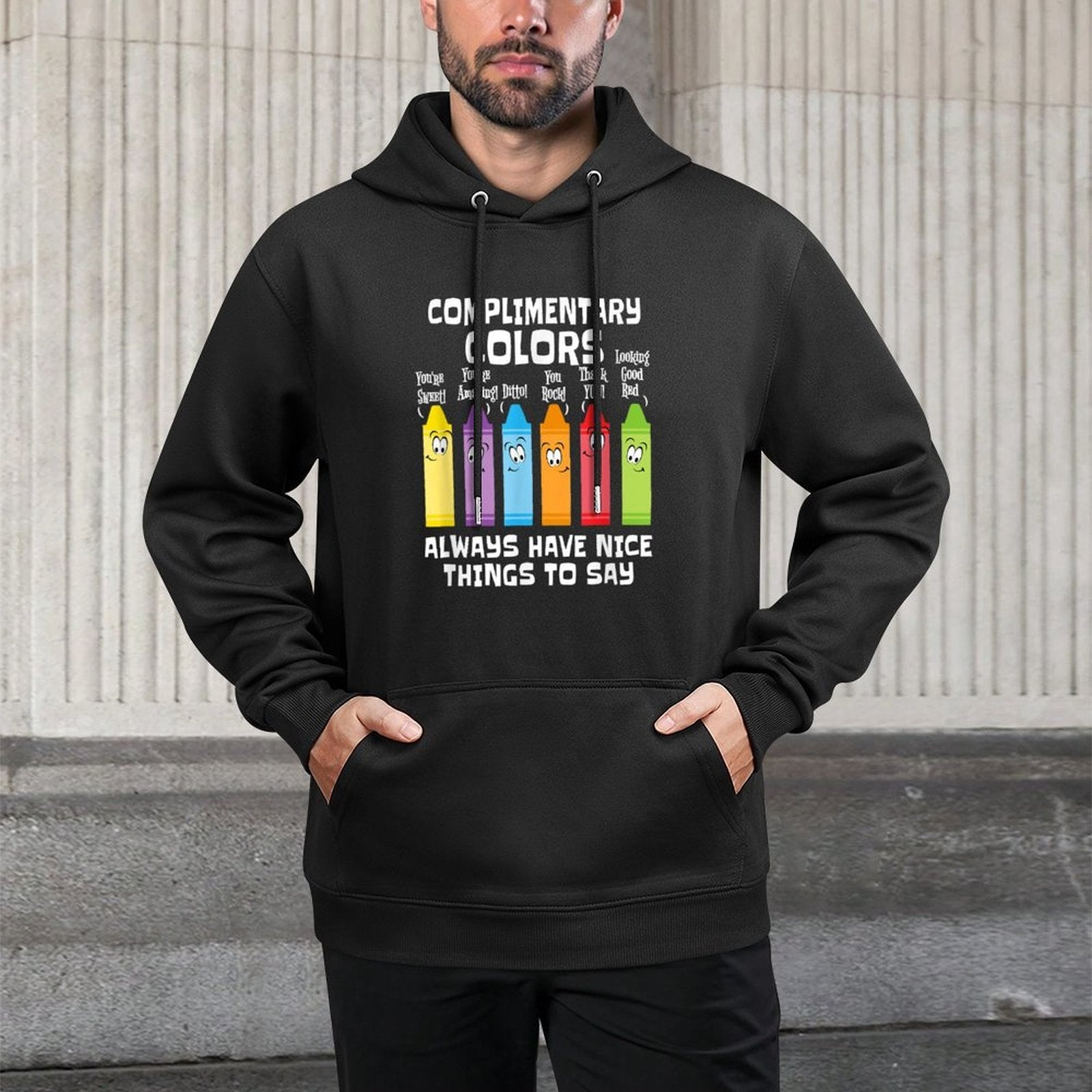 Funny Artist Art Teacher Gift School Artist Joke Adjustable Hood Hoodie