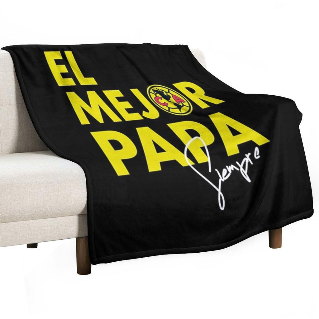 Club America - El Mejor Papa Eco-conscious Throw Blanket