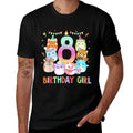 Happy 8th Birthday Squish Squad Mallow Girls 8 Year Old  Durable T-Shirt