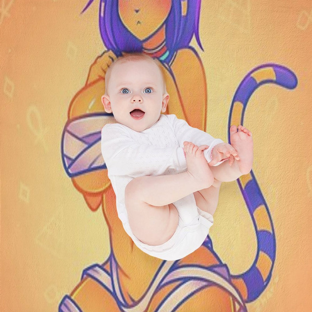 Queen Ankha! Multi-functional Throw Blanket