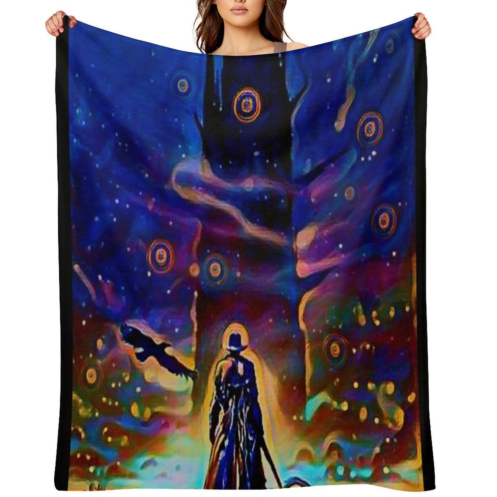 The Dark Tower Gunslinger, Stephen King Fan Machine-washable Throw Blanket