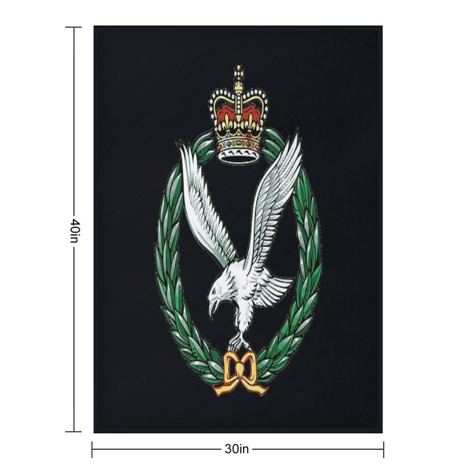Army Air Corps (AAC) British Army Versatility Throw Blanket