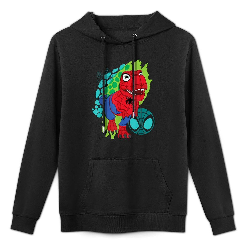 Marvel Spidey And His Amazing Friends Spider-Rex Cute Shot Shape Retention Hoodie