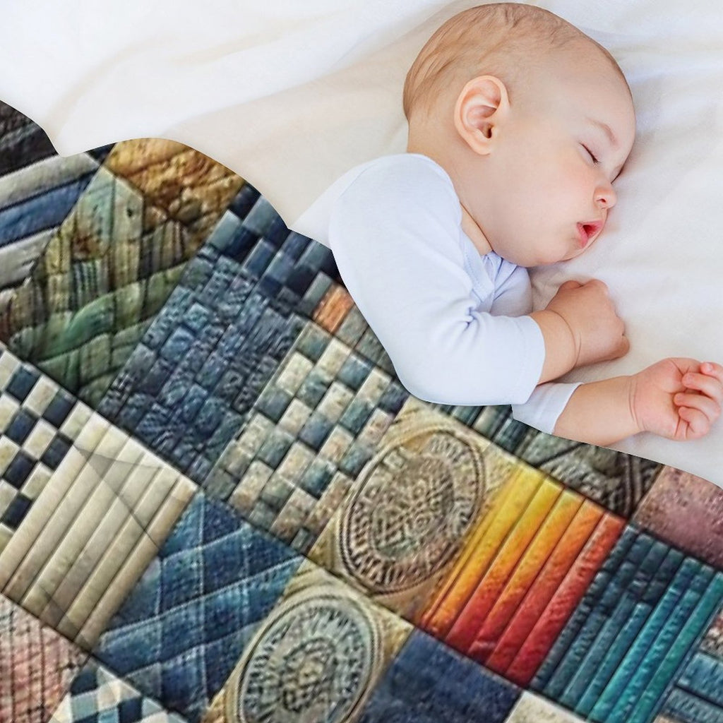 CHECKERBOARD 3 Versatility Throw Blanket