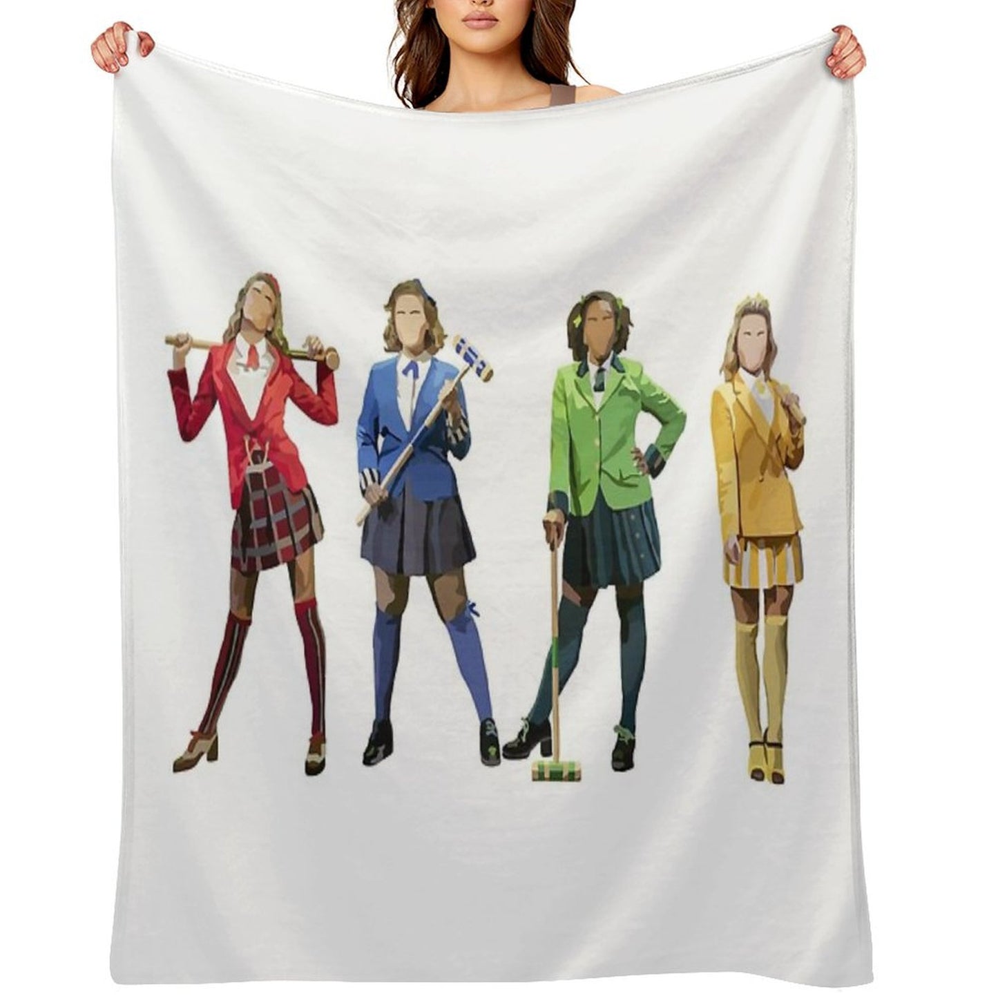 Heathers (west End) Shrink-resistant Throw Blanket