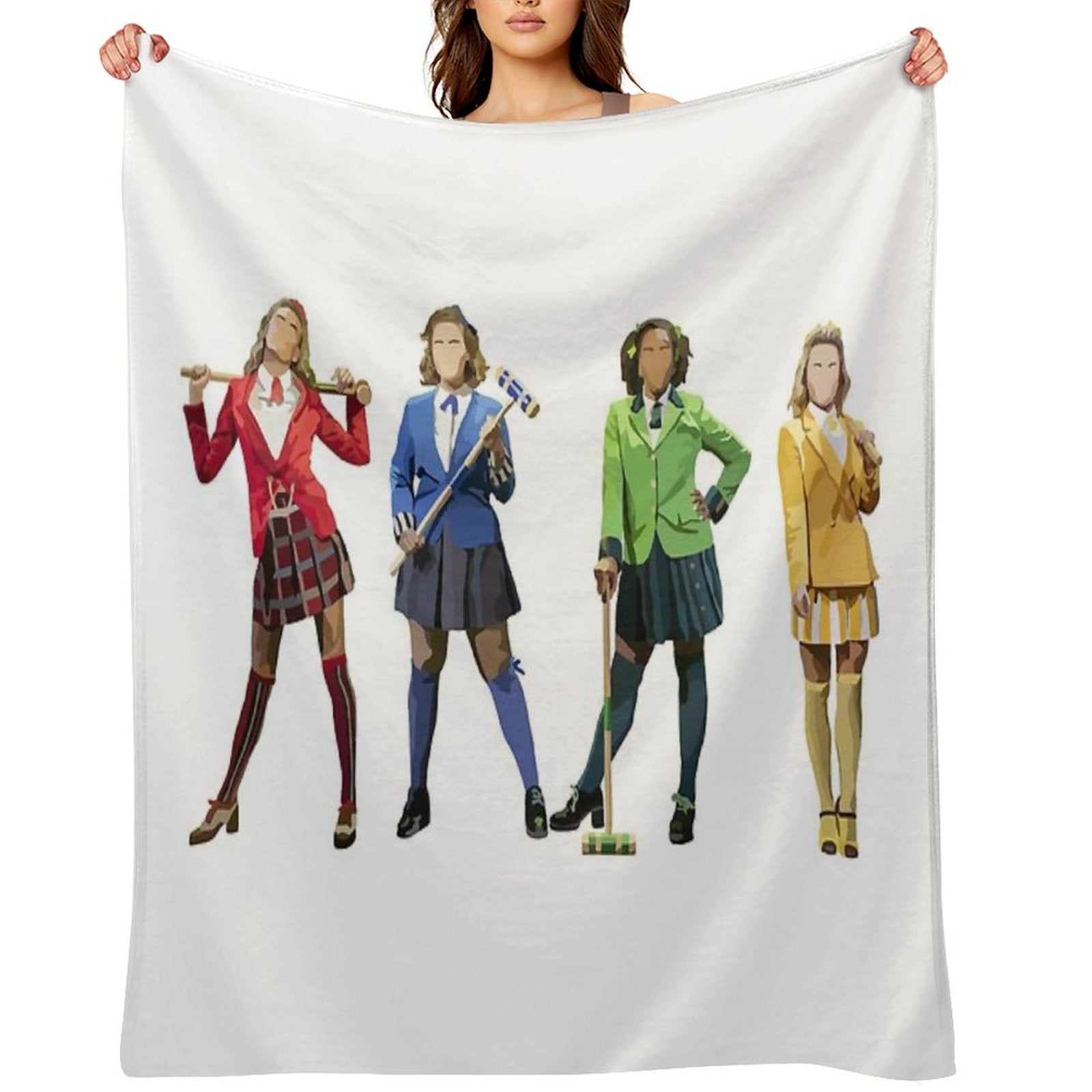 Heathers (west End) Shrink-resistant Throw Blanket