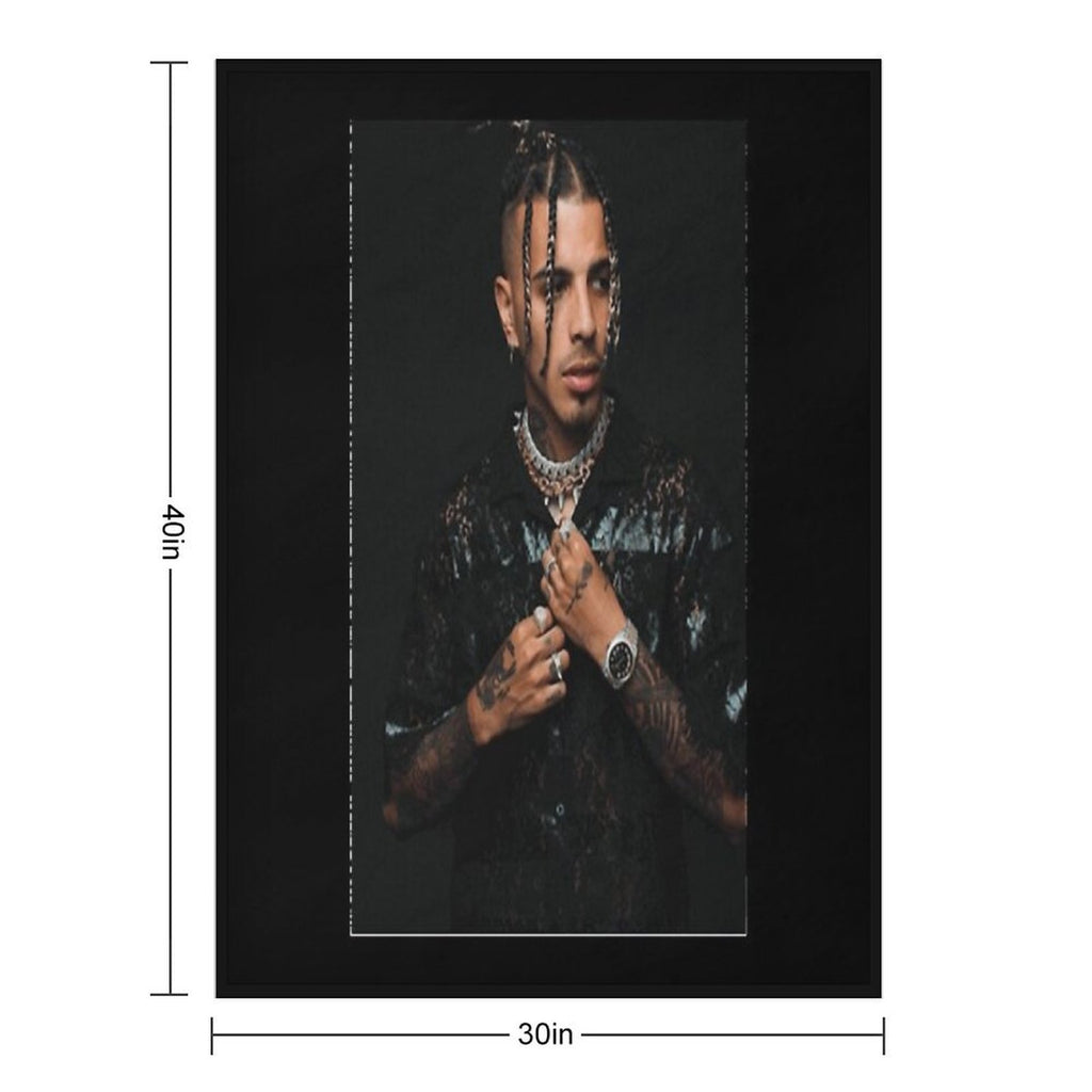 Rauw Alejandro Classic Classic Shrink-resistant Throw Blanket