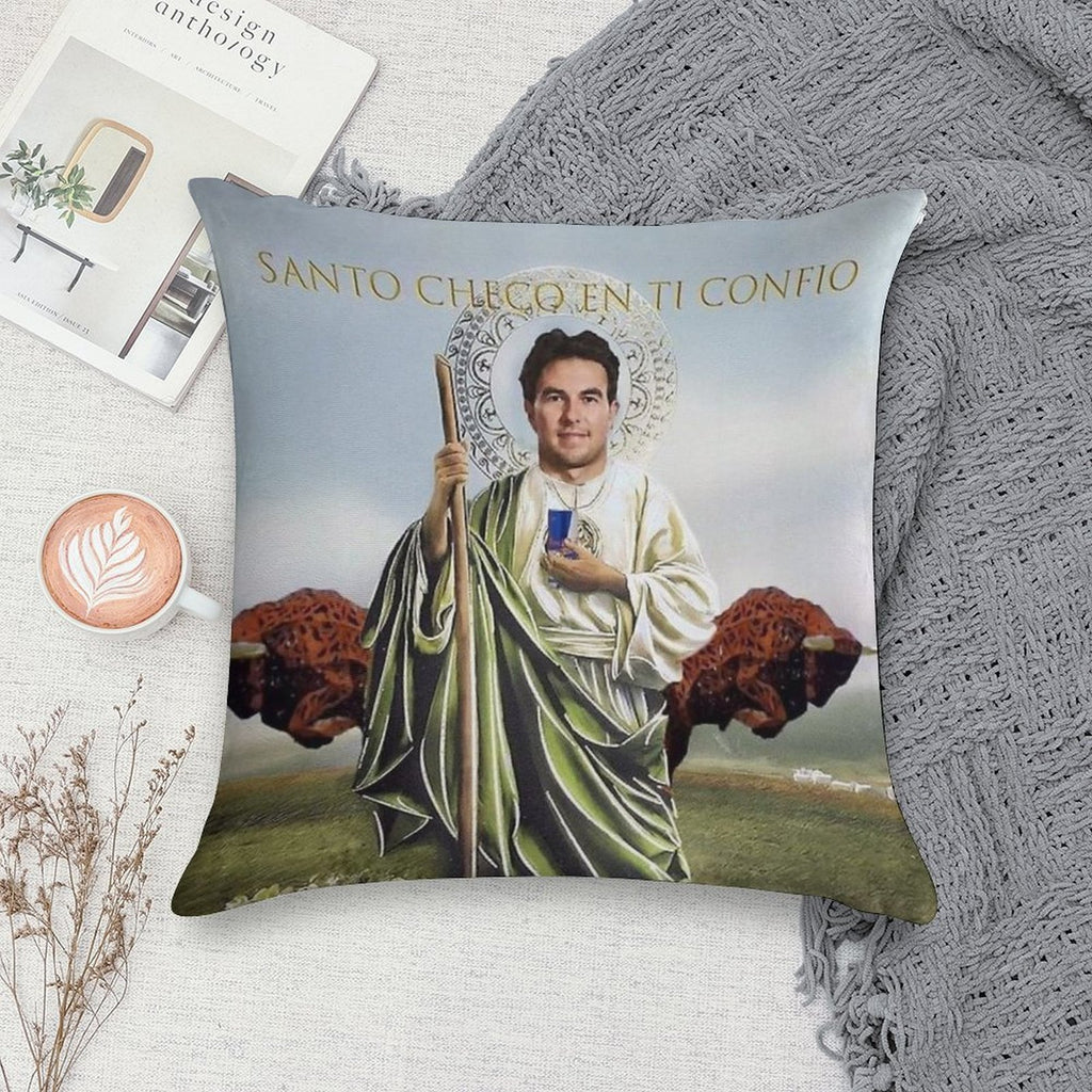 San Checo of The Tyres Soft Multiple Sizes Throw Pillow