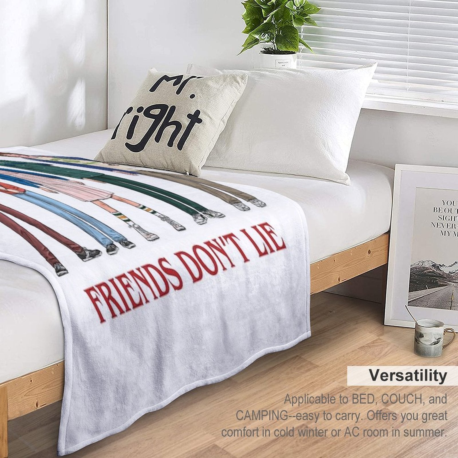 FRIENDS DON'T LIE - 2016 Anti-pilling Throw Blanket