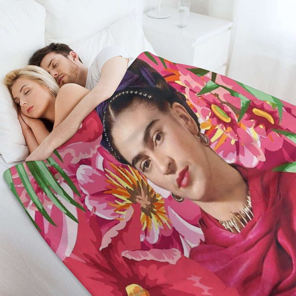 Forever Frida Kahlo Plush Throw Blanket