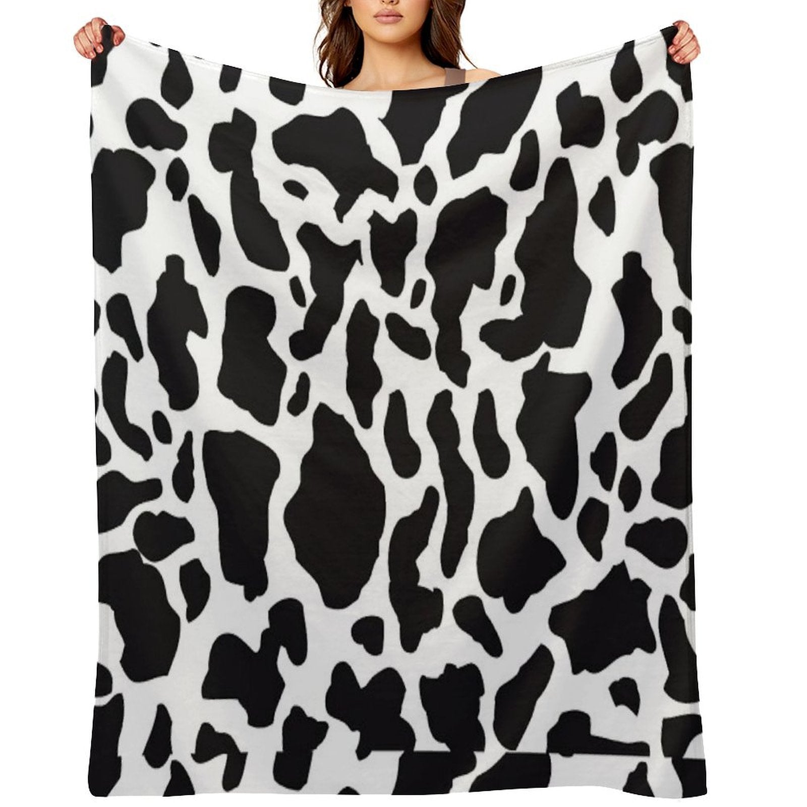 Leopard Cow Texture Quick-dry Throw Blanket