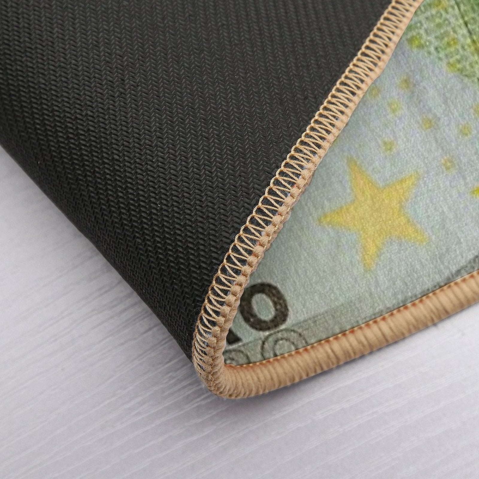 100 Euro Note for Good Luck  Versatile Bath Mat