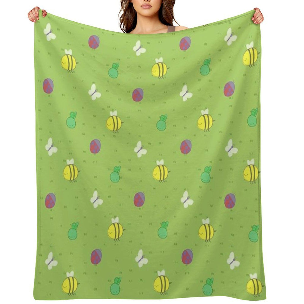 Adventure Time™ End Credits Pattern Durable Throw Blanket