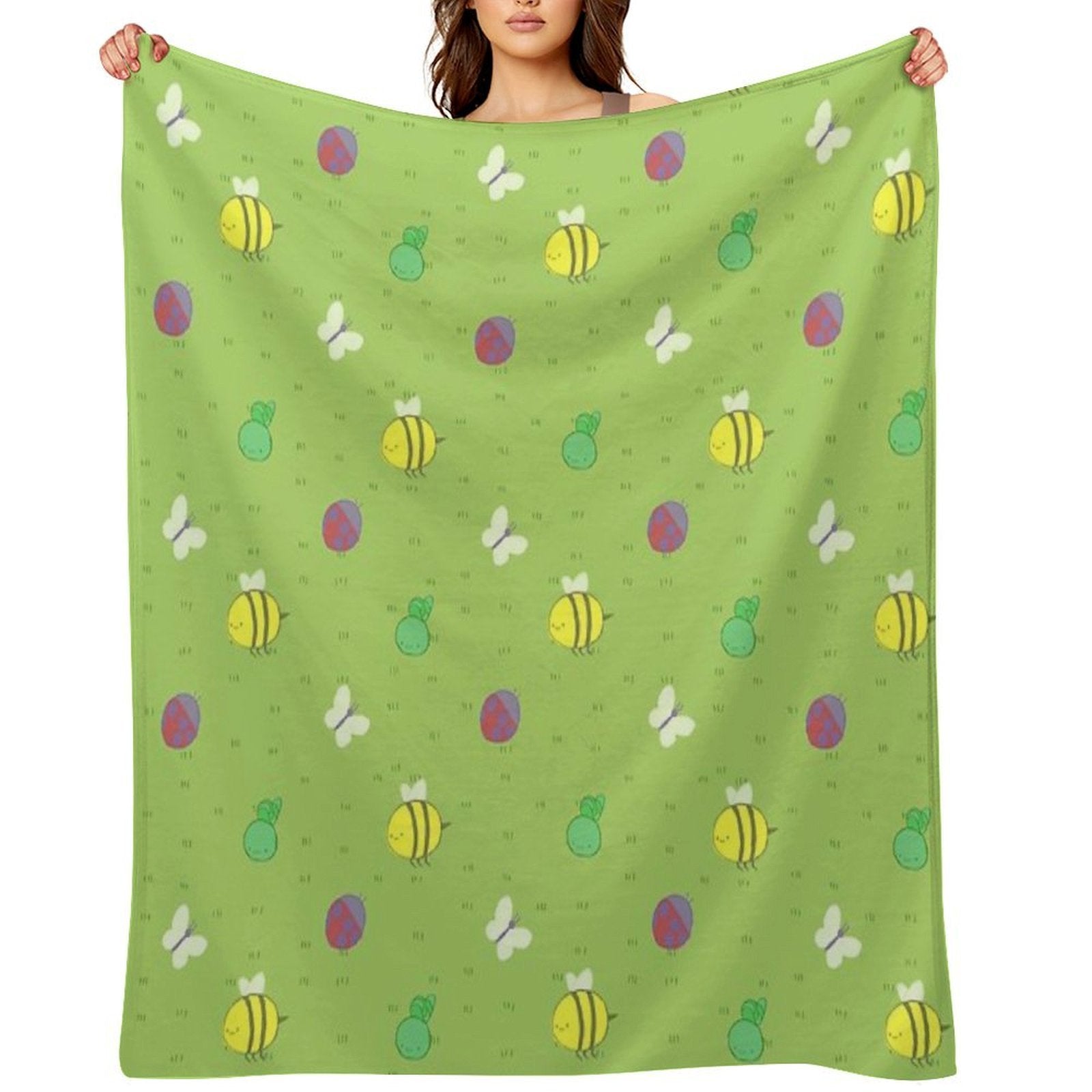 Adventure Time™ End Credits Pattern Durable Throw Blanket