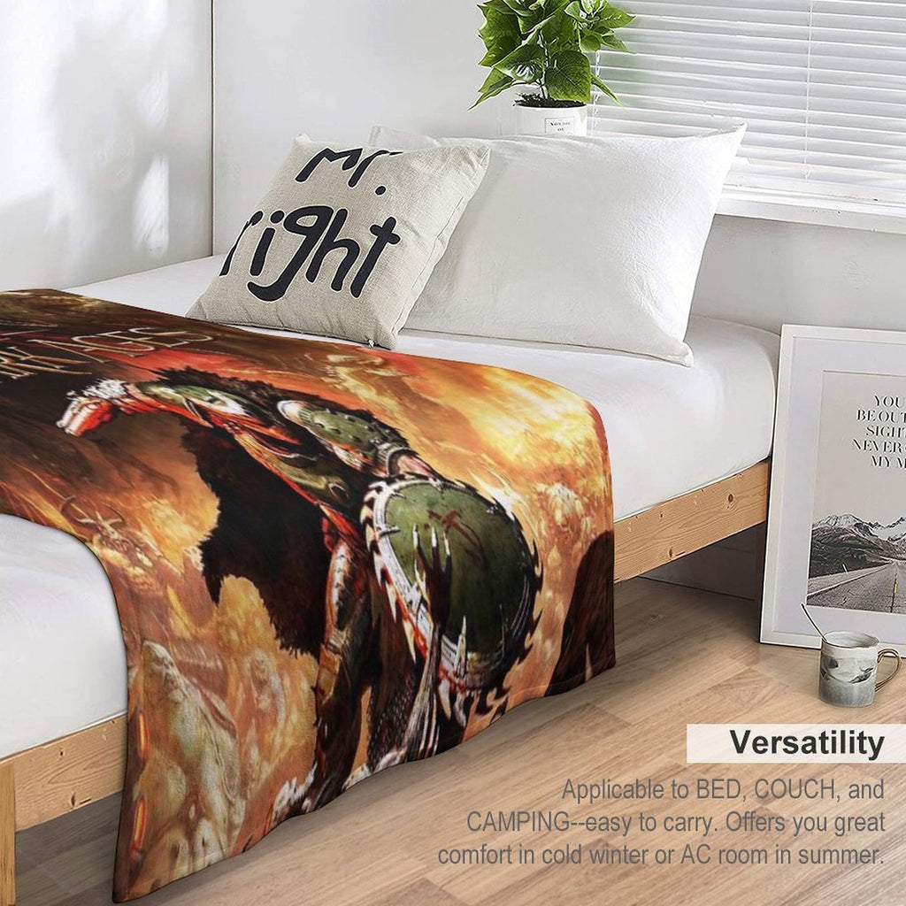 Doom The Dark Ages Video Game All-season Throw Blanket