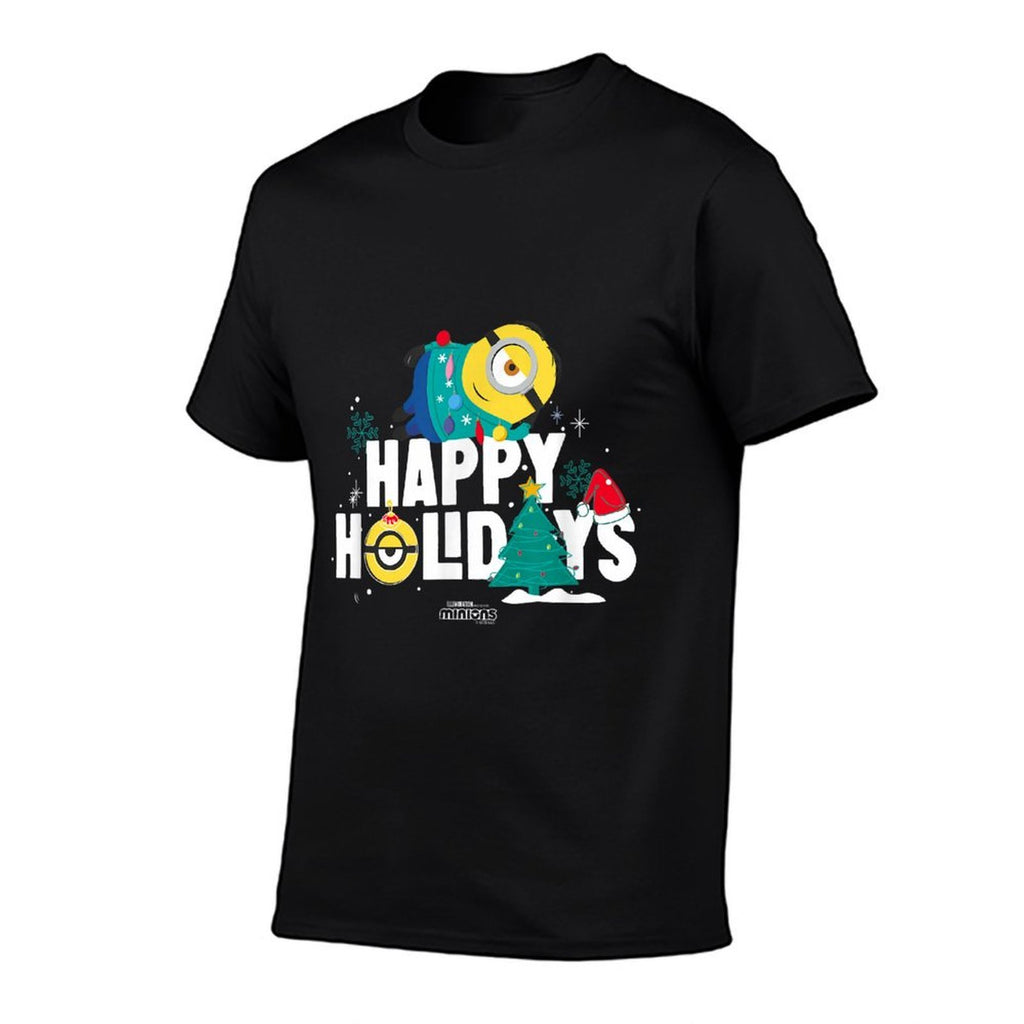 Minions Happy Holidays  Eco-friendly Material T-Shirt