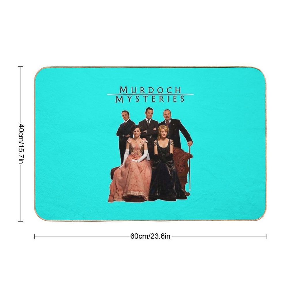 Murdoch Mysteries Design  Eco-Friendly Bath Mat