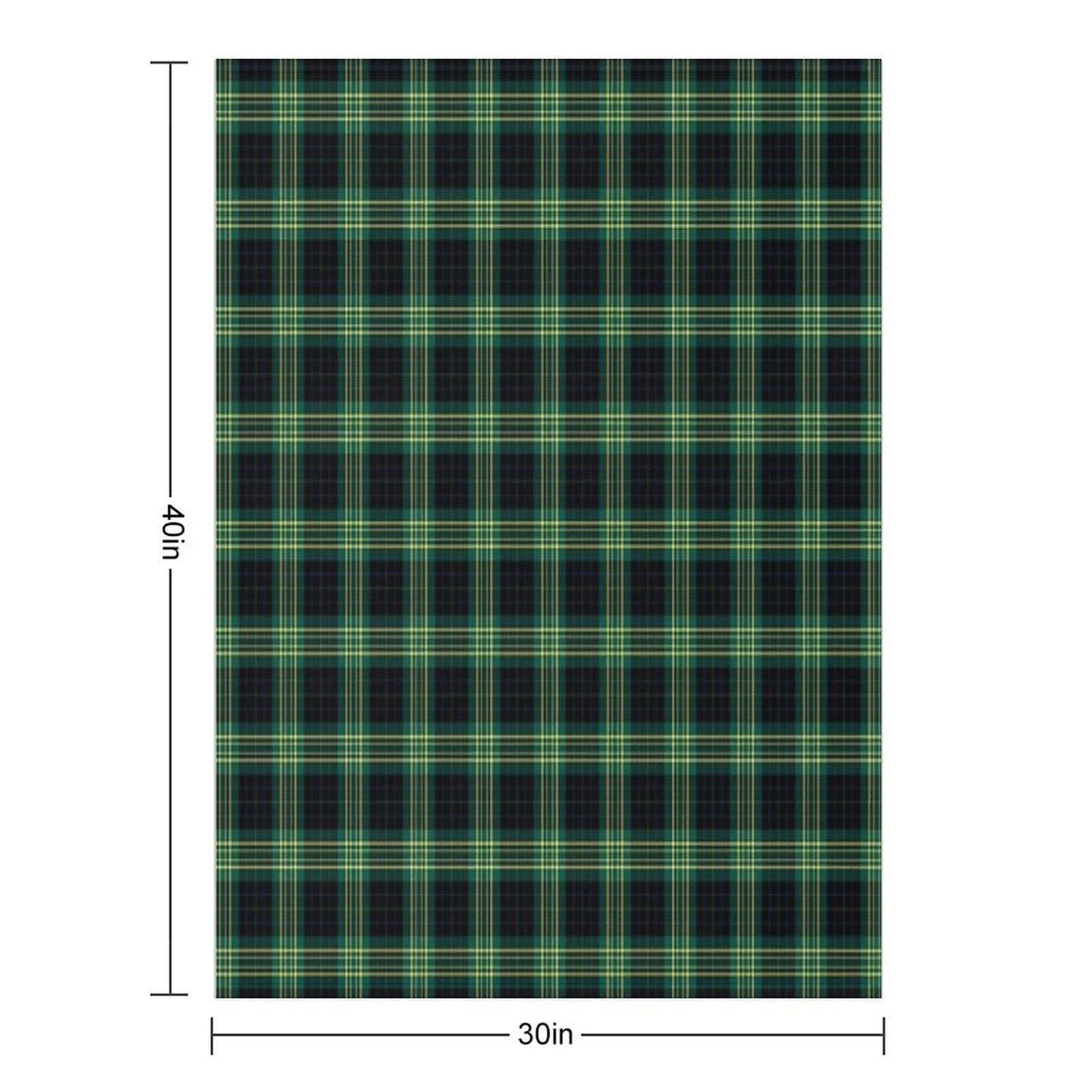Clan Fitzpatrick Hunting Tartan Anti-pilling Throw Blanket