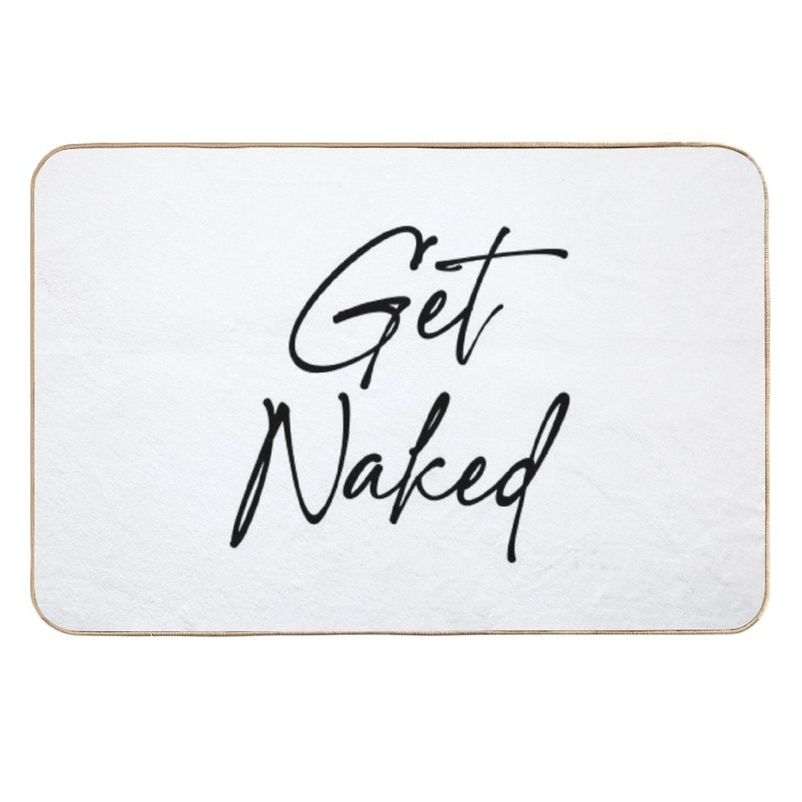 Get Naked, Home Decor,  Easy Maintenance Bath Mat