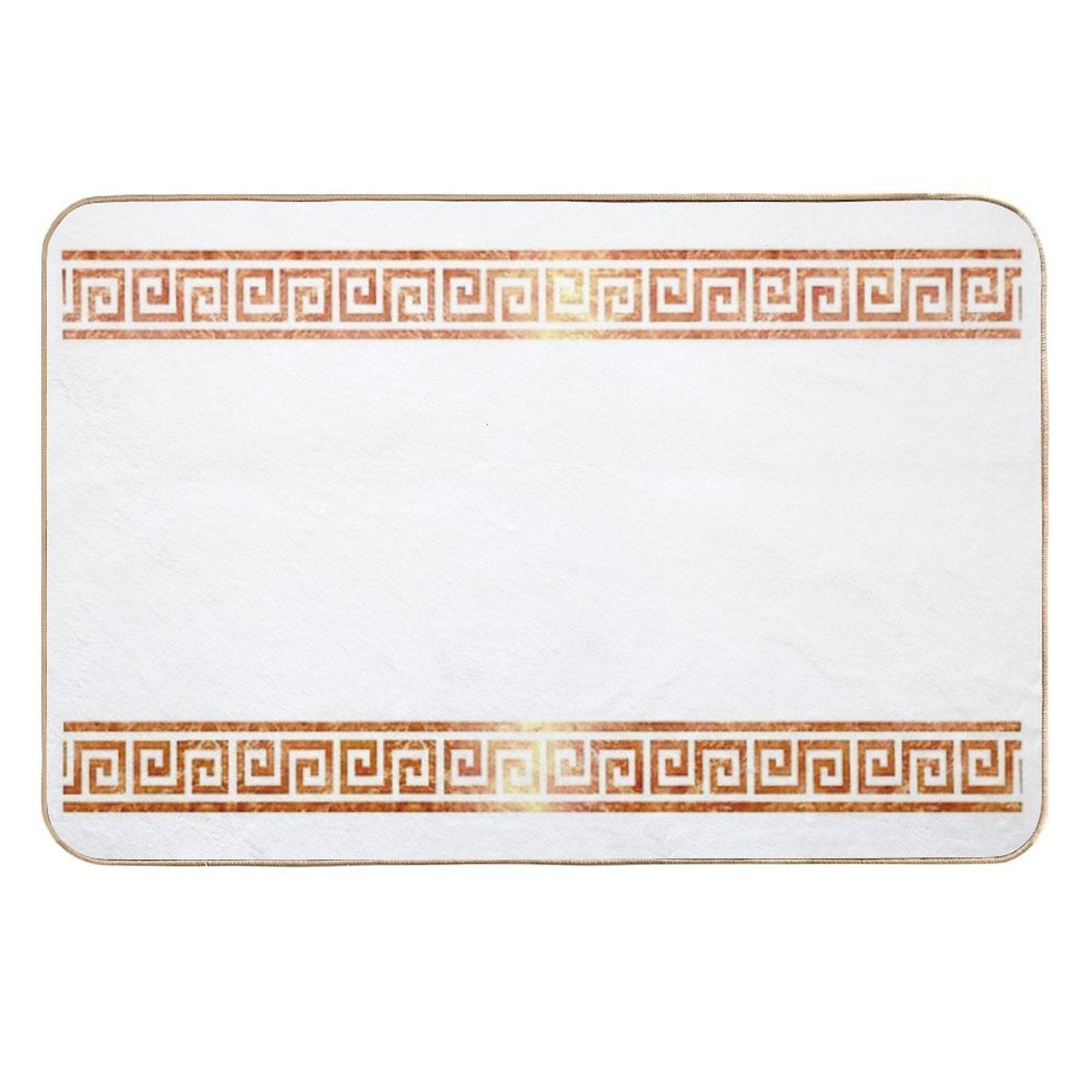 Greek Geometric Pattern  Multi-Purpose Bath Mat