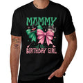 Mommy Of The Birthday Girl Matching Witch Family Bday Part  Cotton T-Shirt