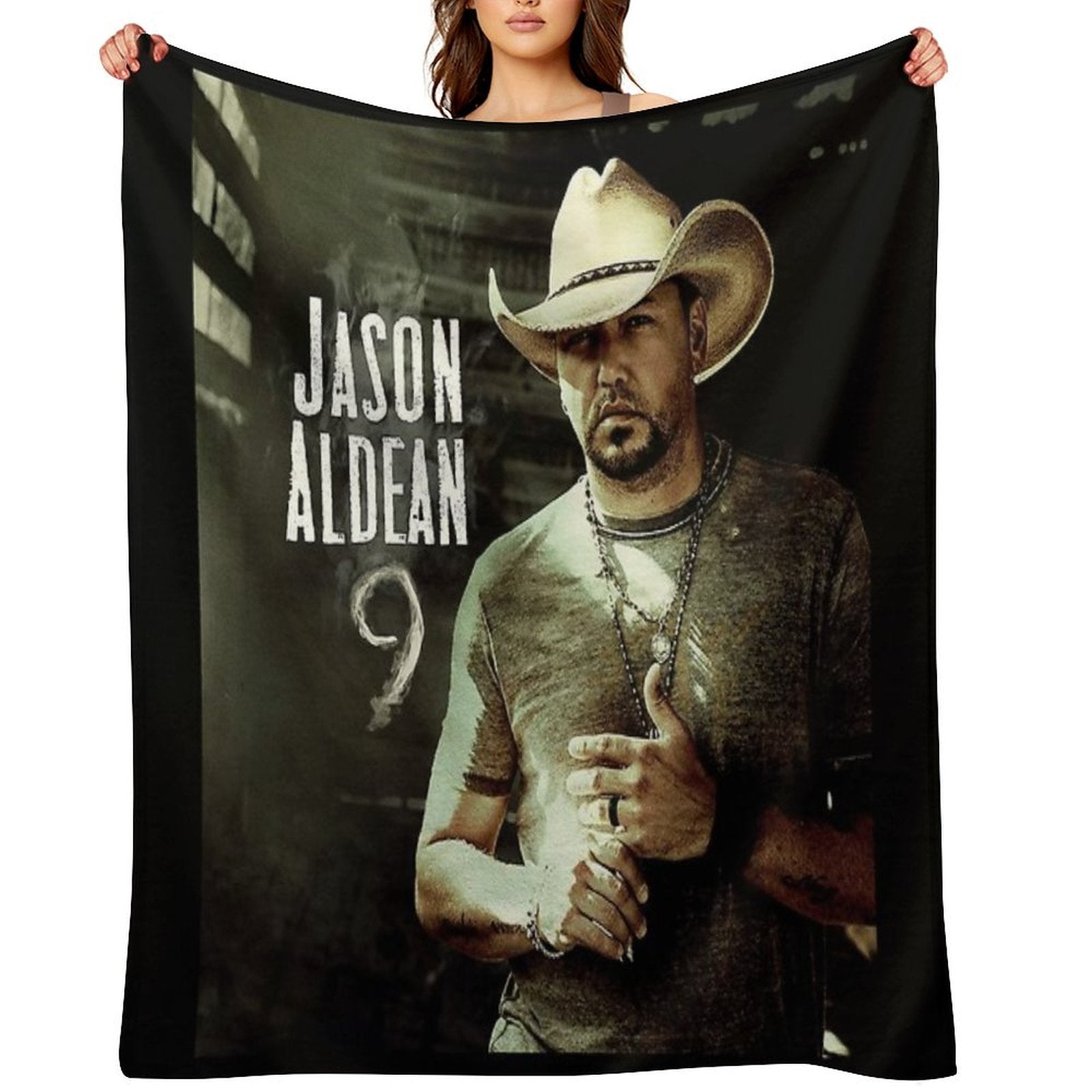 Album 9 Jason Aldean Quick-dry Throw Blanket