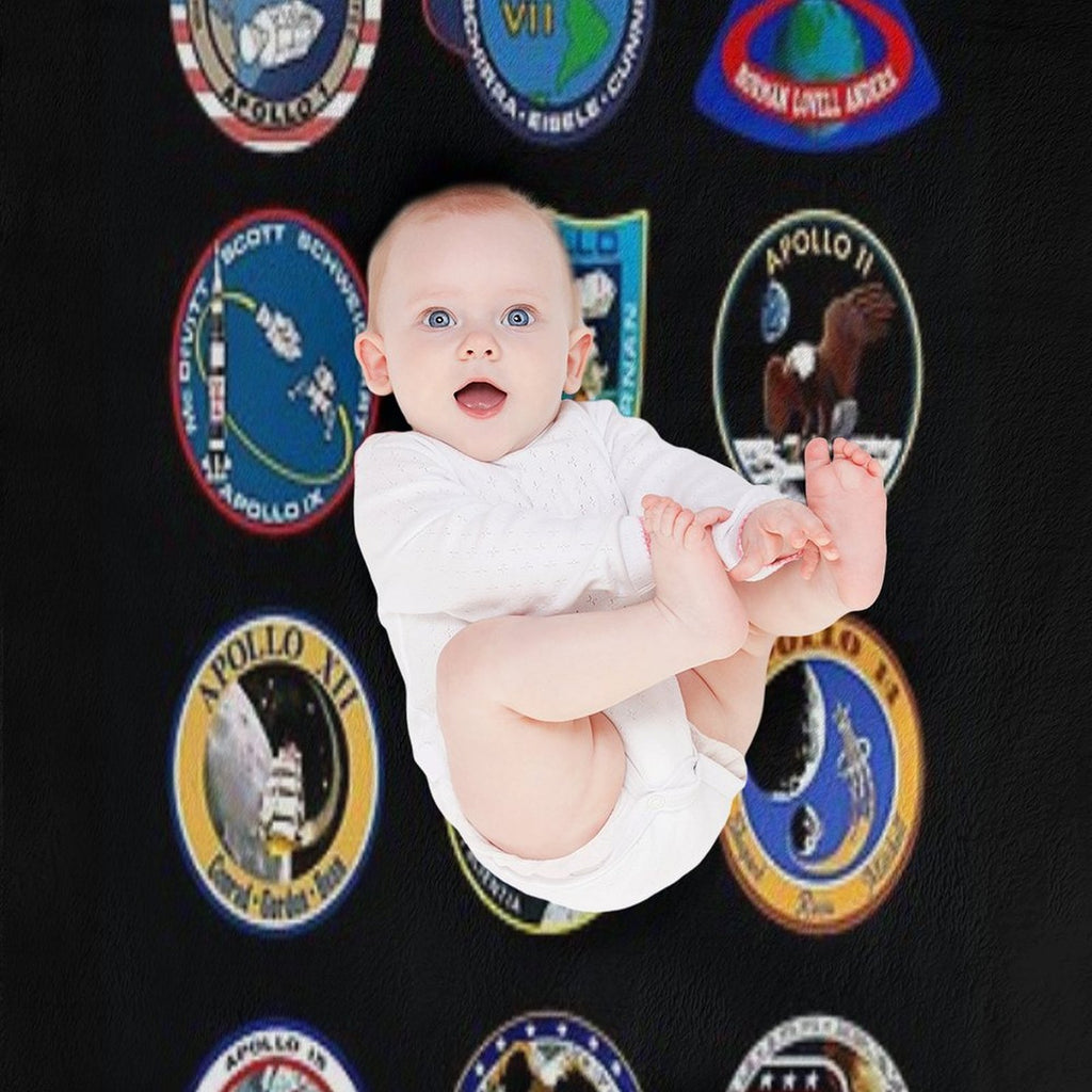 The Apollo Missions Nasa Astronomy Space Multi-functional Throw Blanket